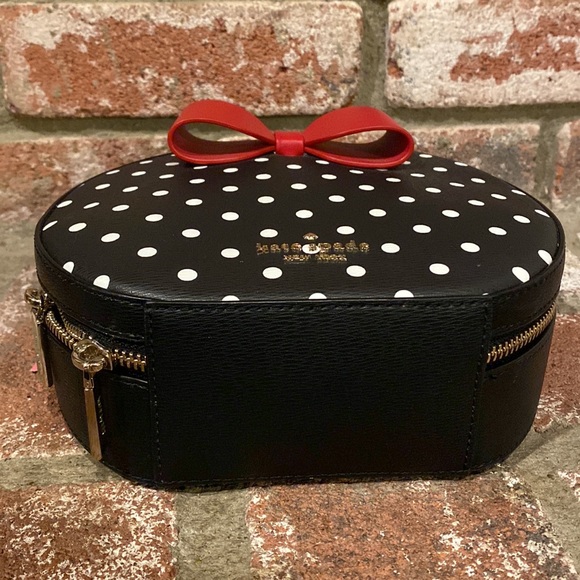NWT Kate Spade New York Minnie Mouse Crossbody Bag with Ears and Bow - Picture 8 of 9